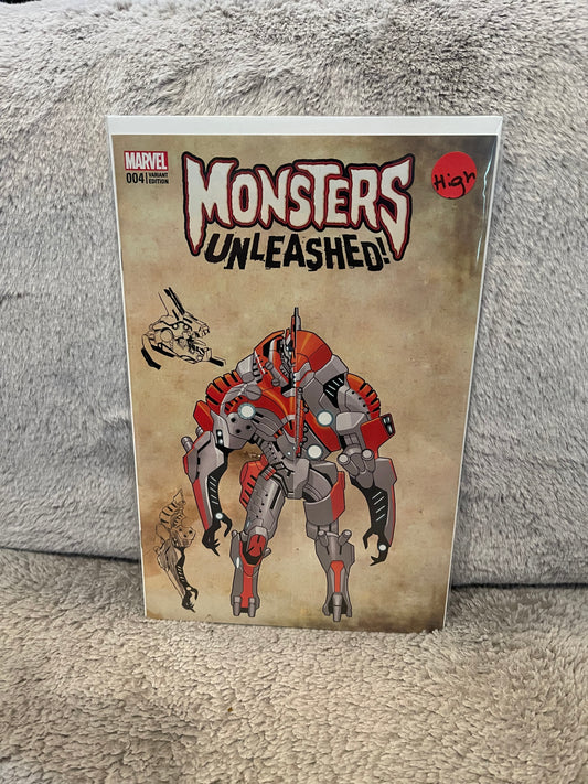 Monsters Unleashed 4 Variant