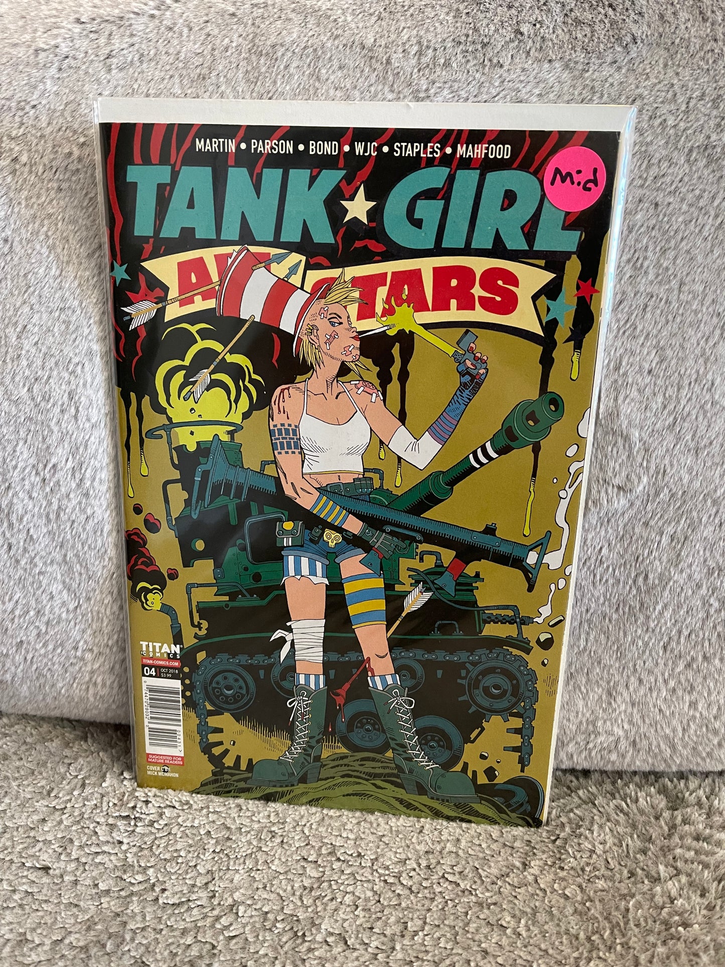 Tank Girl All Stars 4 McMahon Variant (2018)