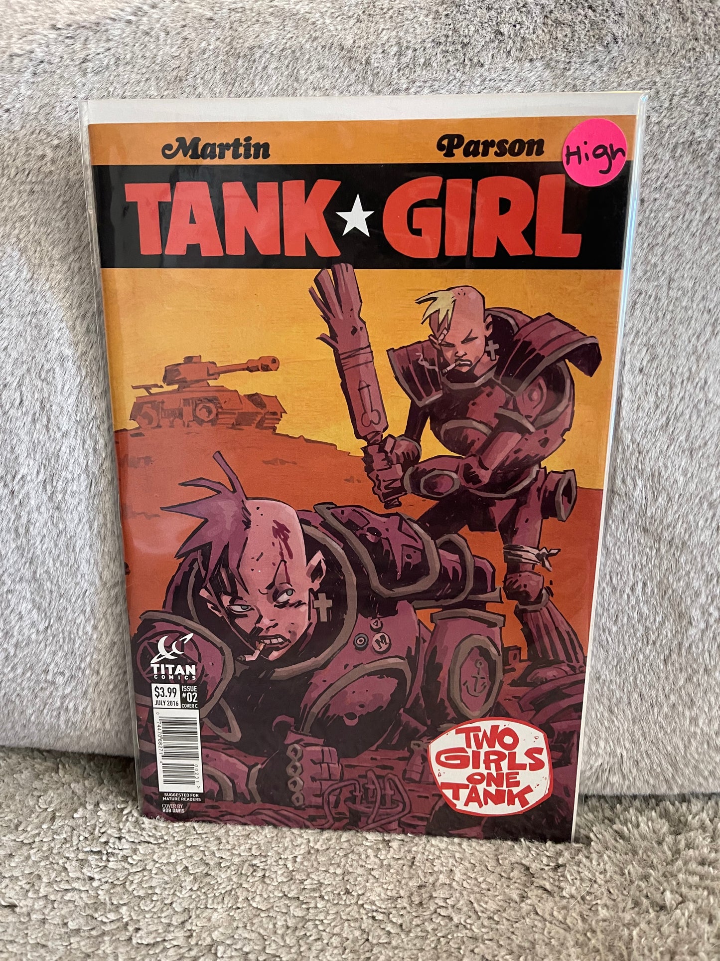 Tank Girl Two Girls One Tank 2 Davis Variant (2016)