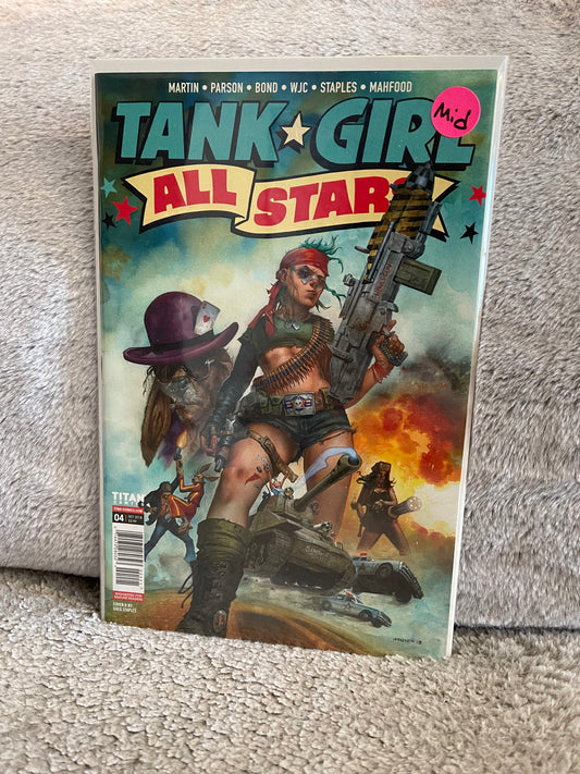 Tank Girl All Stars 4 Staples Variant (2018)