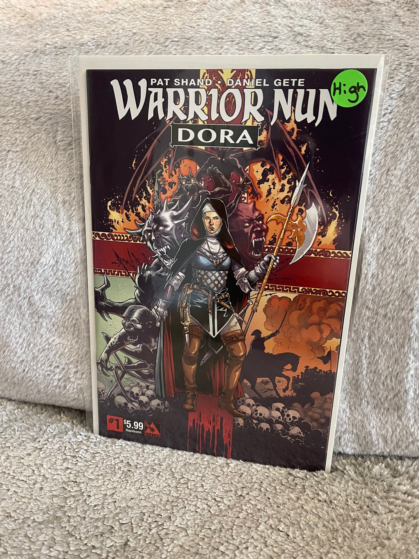 Warrior Nun : Dora 1 Andrade Variant (2019)