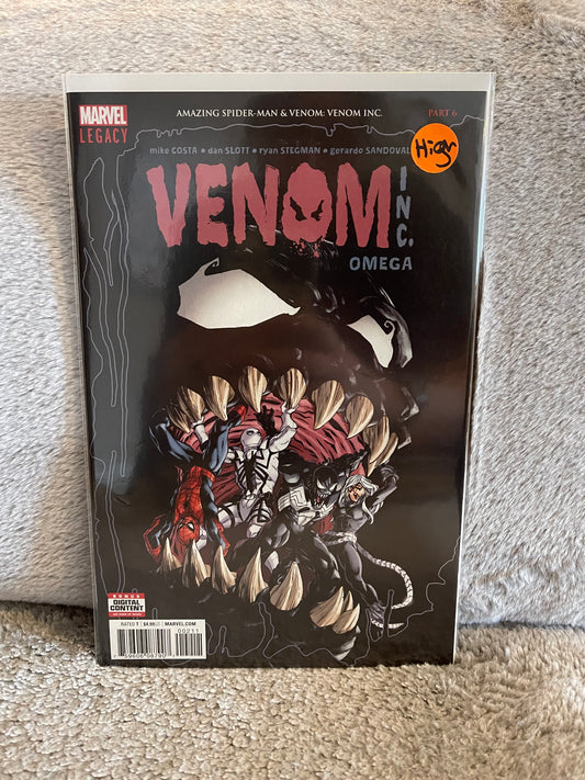 Amazing Spider-Man and Venom: Venom Inc Omega 1 One-Shot (2018)