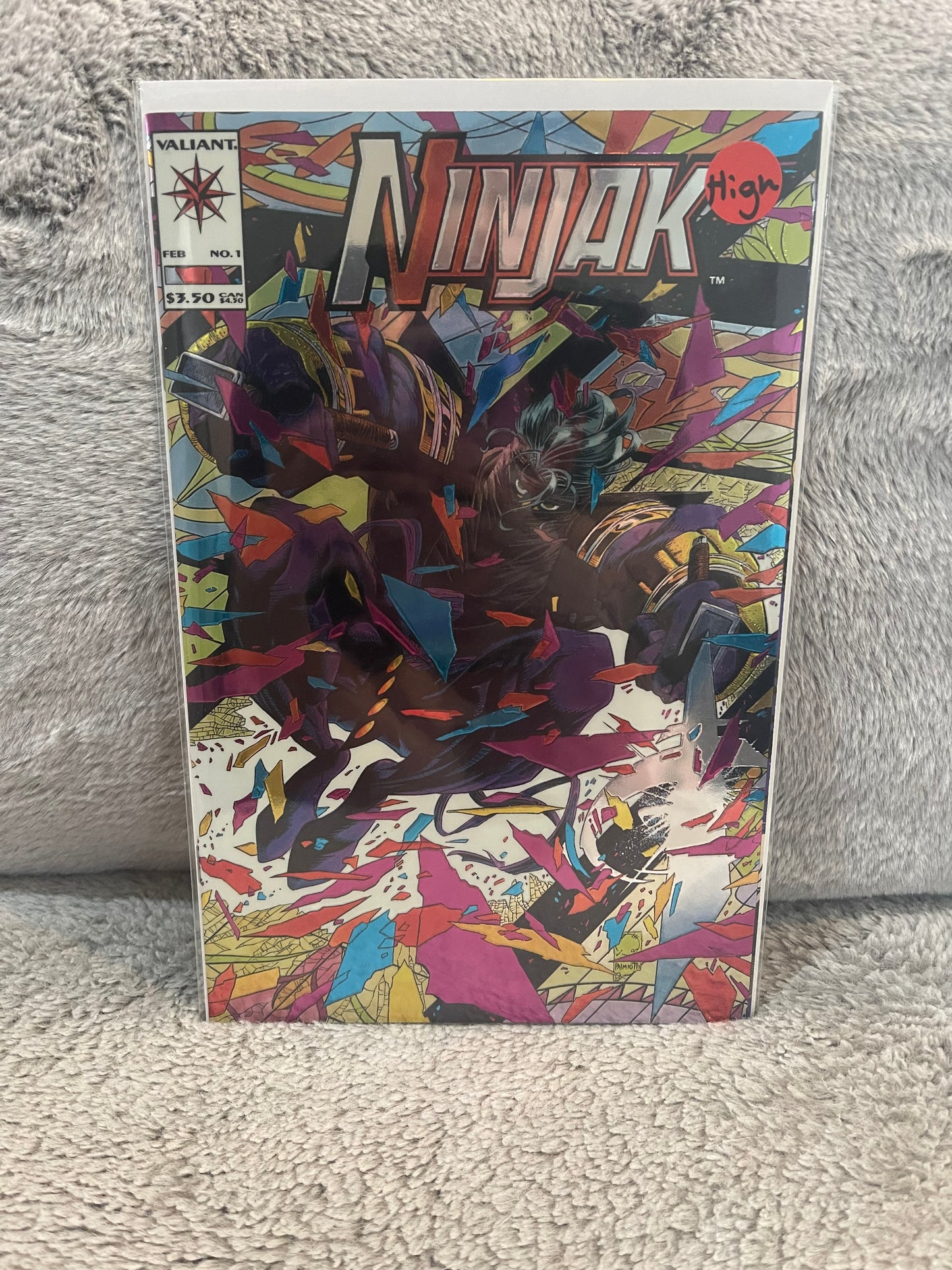 Ninjak 1 Foil Wrap Cover