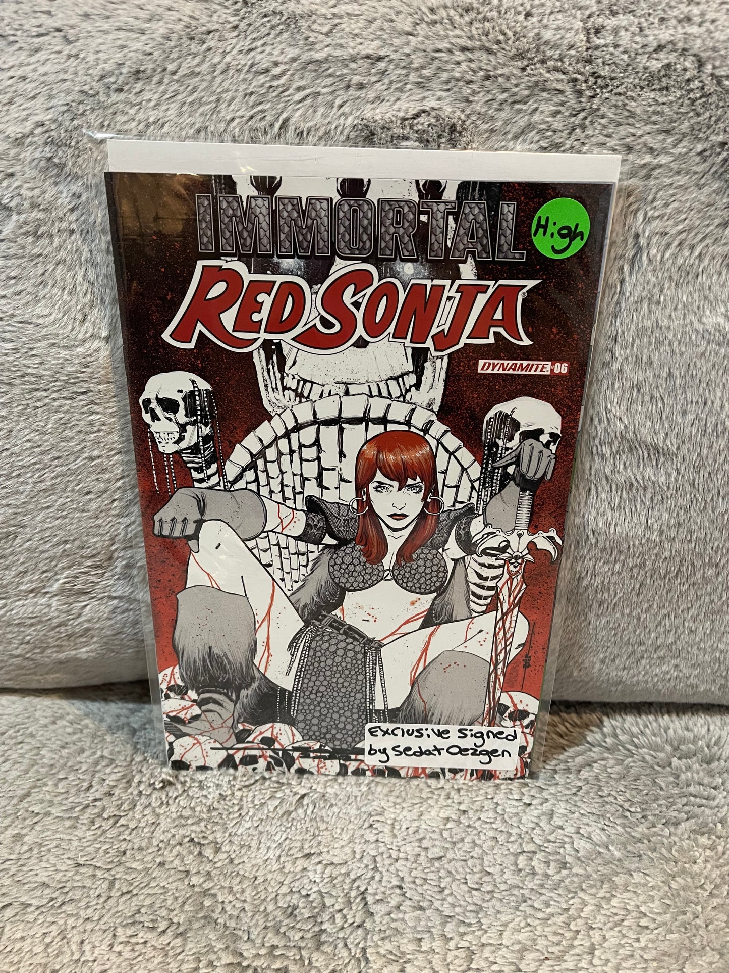 Immortal Red Sonja 6 Sedat Oezgen Variant Signed Exclusive