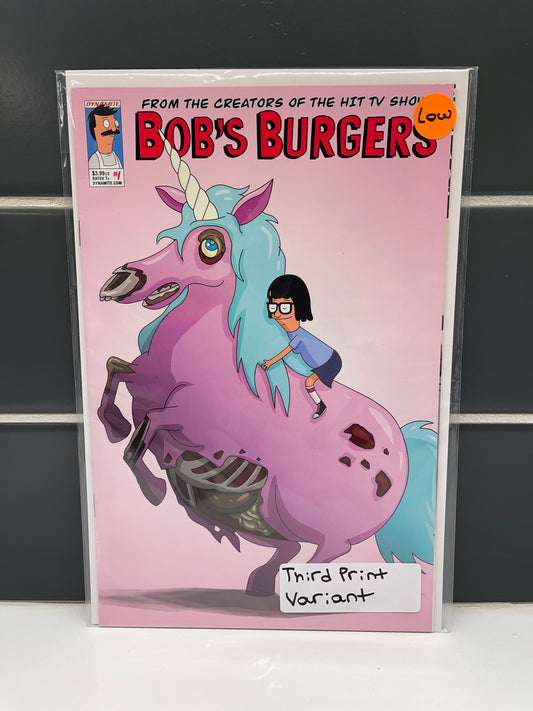 Bob's Burgers 1 Third Printing Variant (2014)