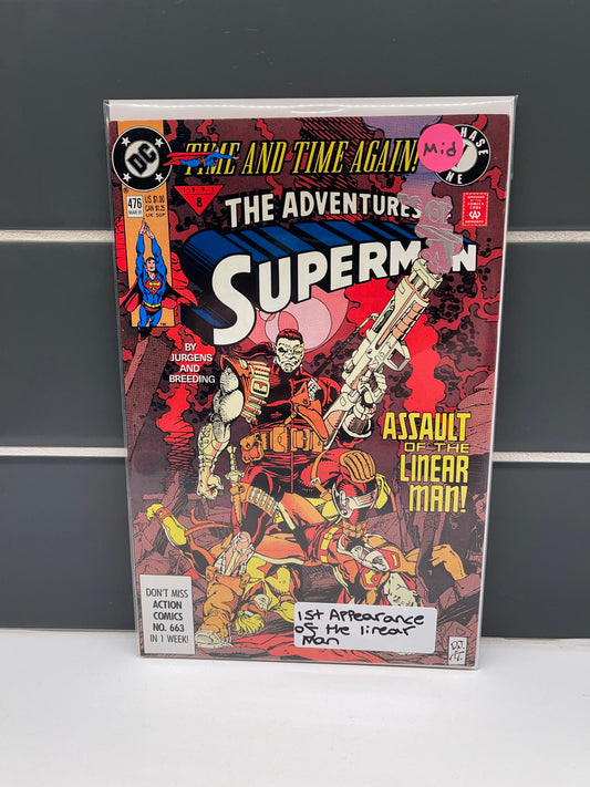 Adventures of Superman 476 (1991) *key*