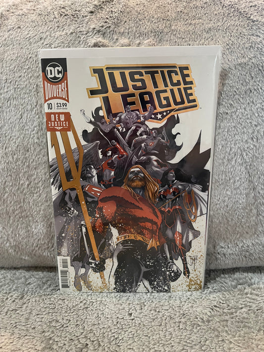 Justice League 10 Foil Cover