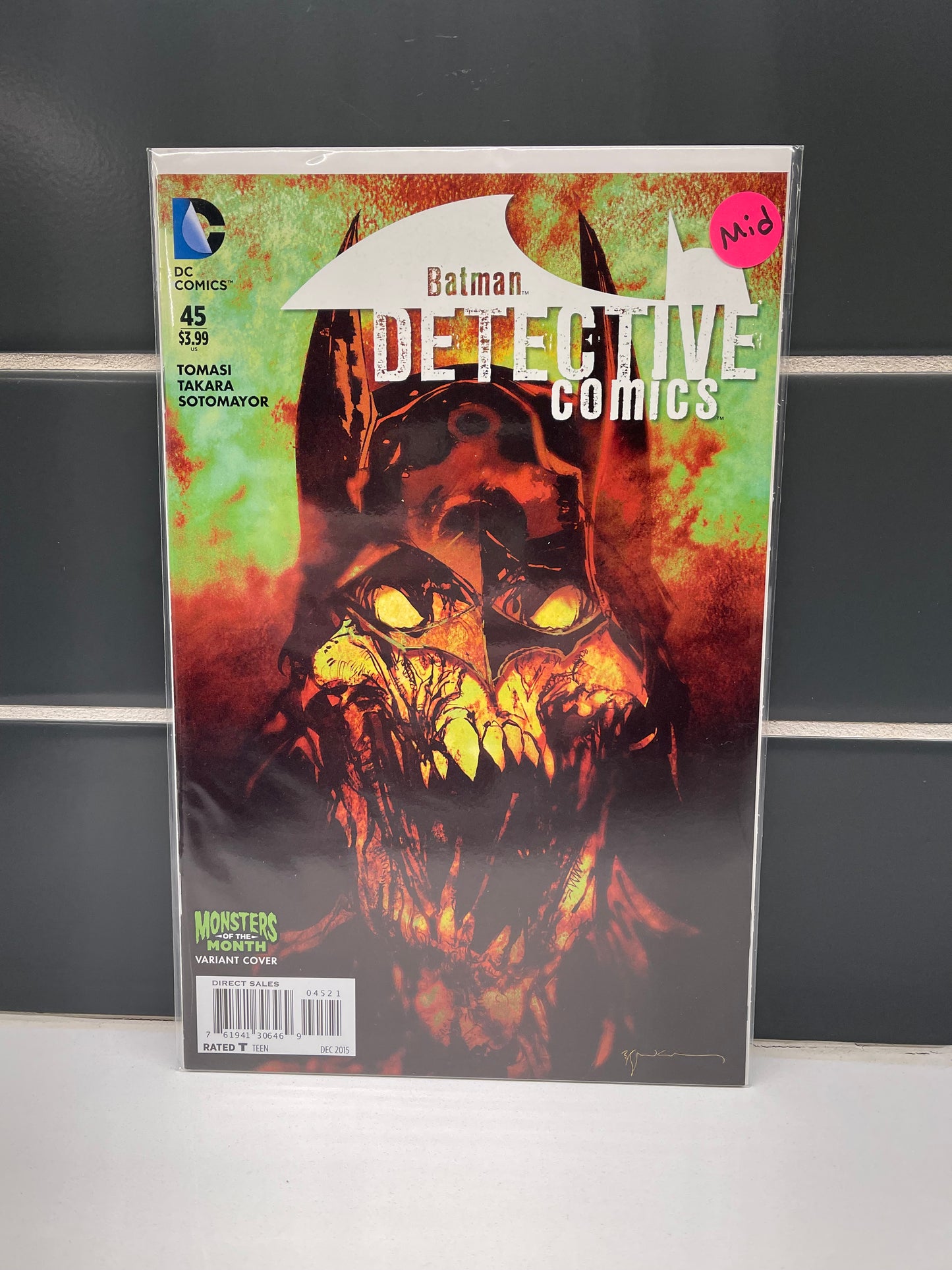 Batman Detective Comics 45 Monsters of the Month Variant (2015)