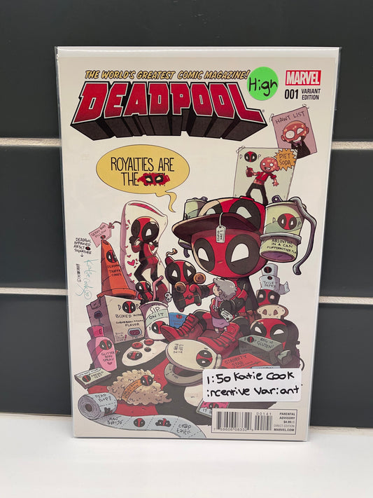 Deadpool 1 1:50 Cook Incentive Variant (2016)