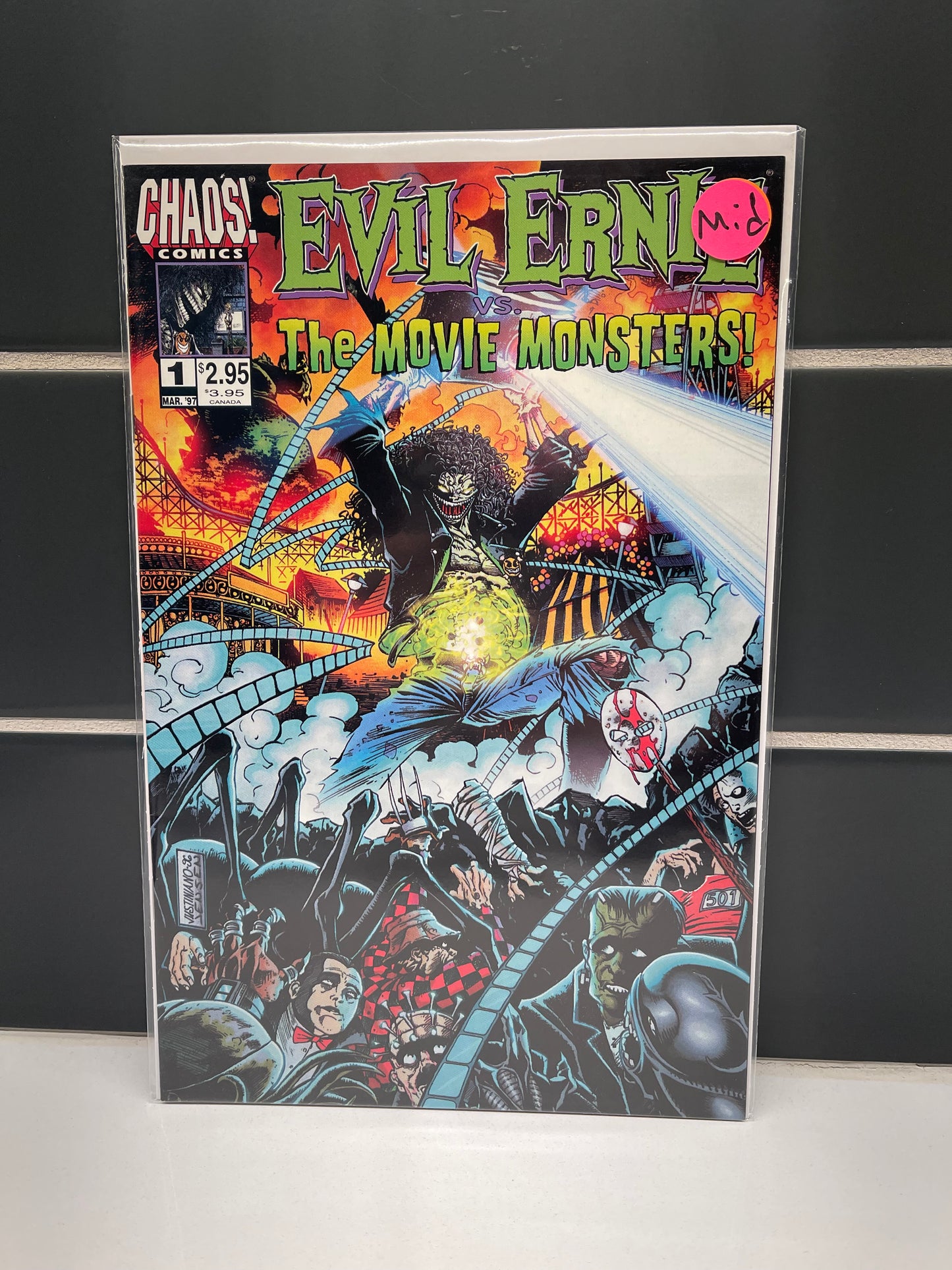 Evil Ernie VS. The Movie Monsters 1 One-Shot (1997)