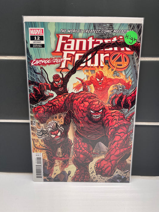 Fantastic Four 12 Carnage-ized Variant (2019)