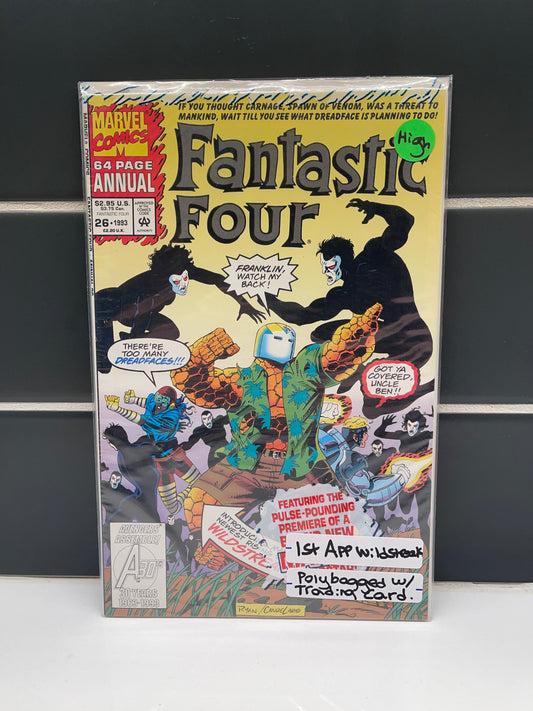 Fantastic Four Annual 26 (1993) *key* Sealed w/ Card