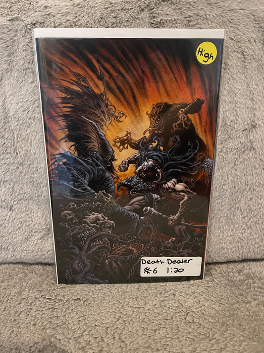 Frank Frazetta's Death Dealer 6 1:20 Hotz Retailer Incentive Variant (2022)