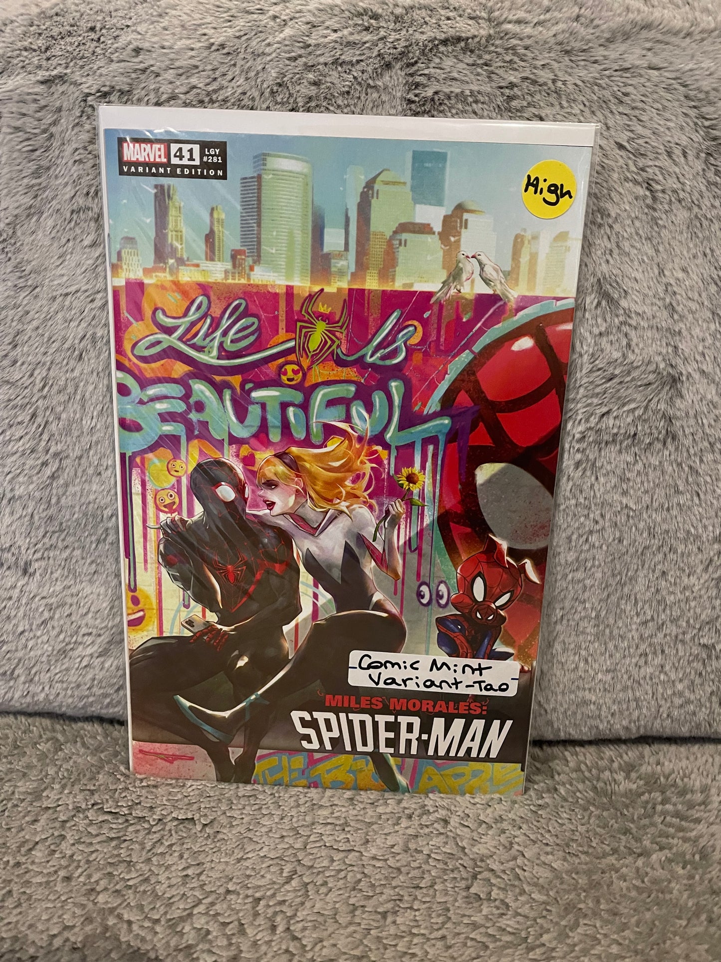 Miles Morales Spider-Man 41 Comic Mint Tao Variant