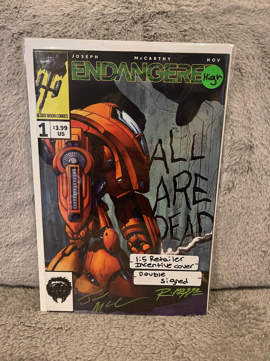 Endangered 1 1:5 Variant Signed