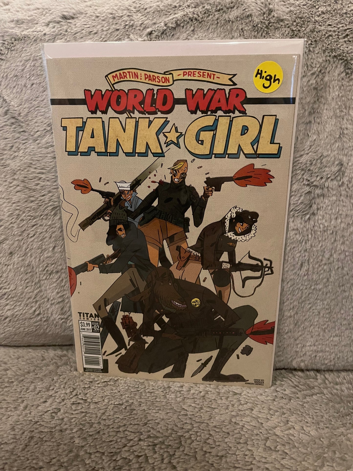 World War Tank Girl 2 Cadwell Variant