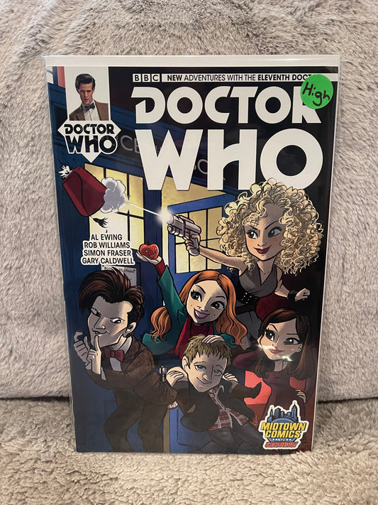 Dr. Who Eleventh Doctor 1 Midtown Comics Variant