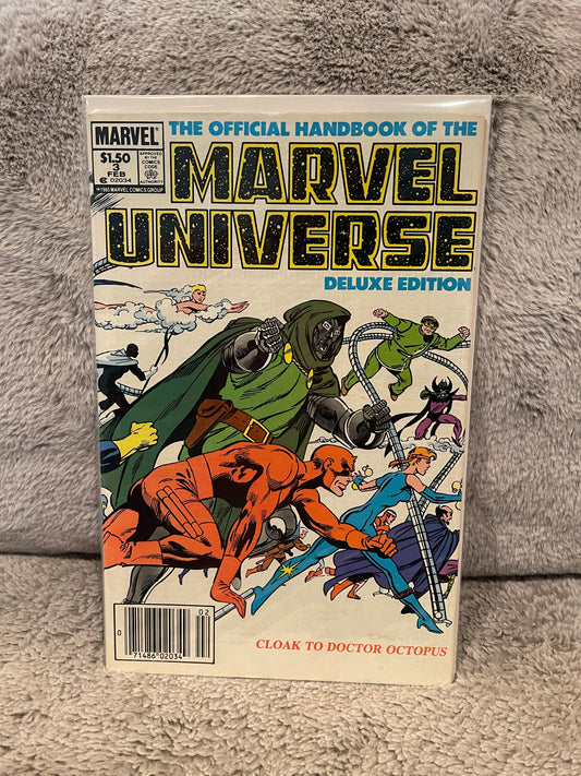 Official Handbook of The Marvel Universe Deluxe Edition 3