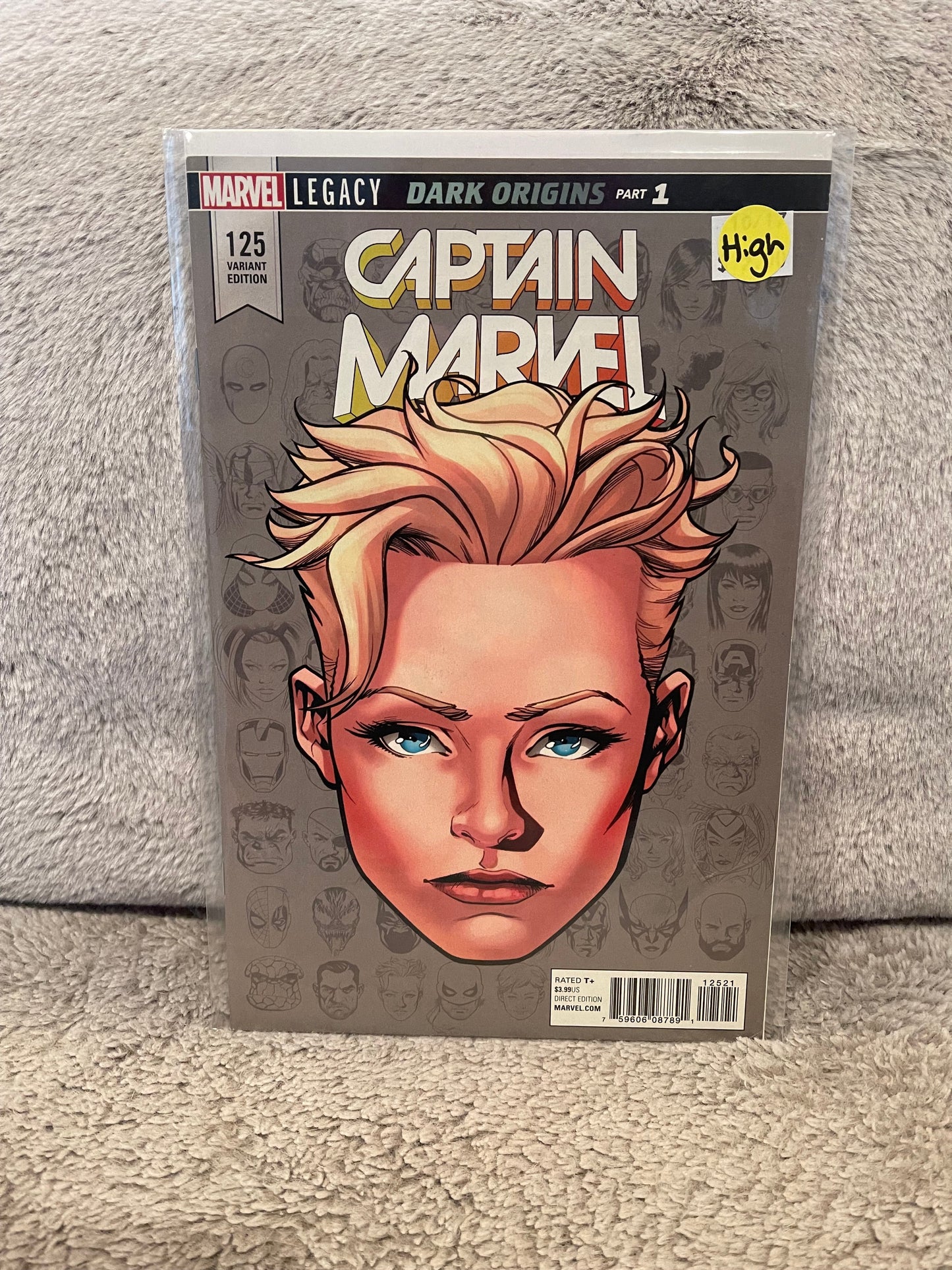 Captain Marvel 125 (2017) 1:10 McKone Incentive Variant