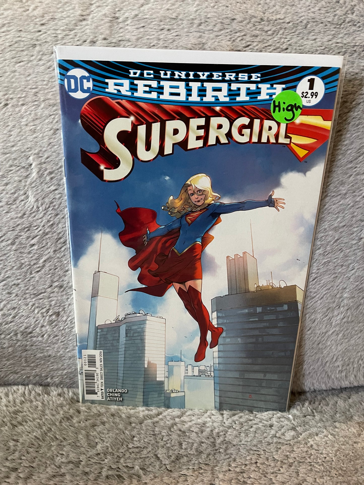 Supergirl 1 Bengal Variant (2016)