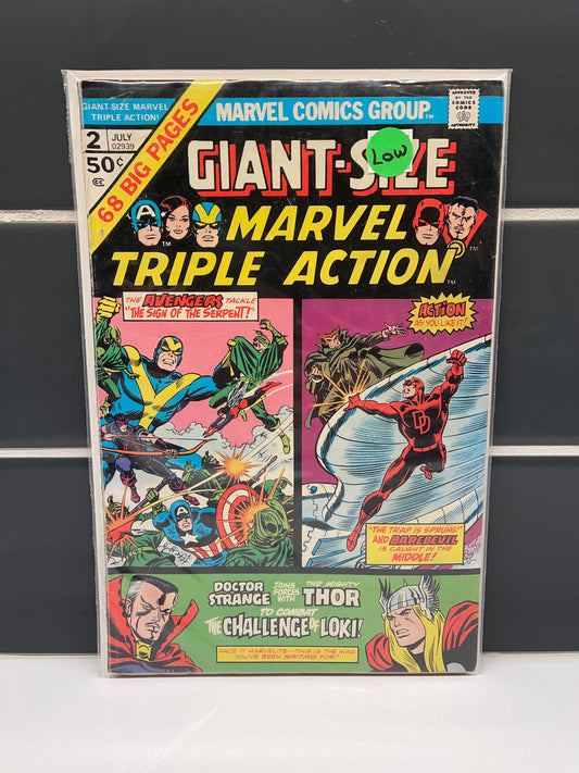 Giant Size Marvel Triple Action 2 (1975)