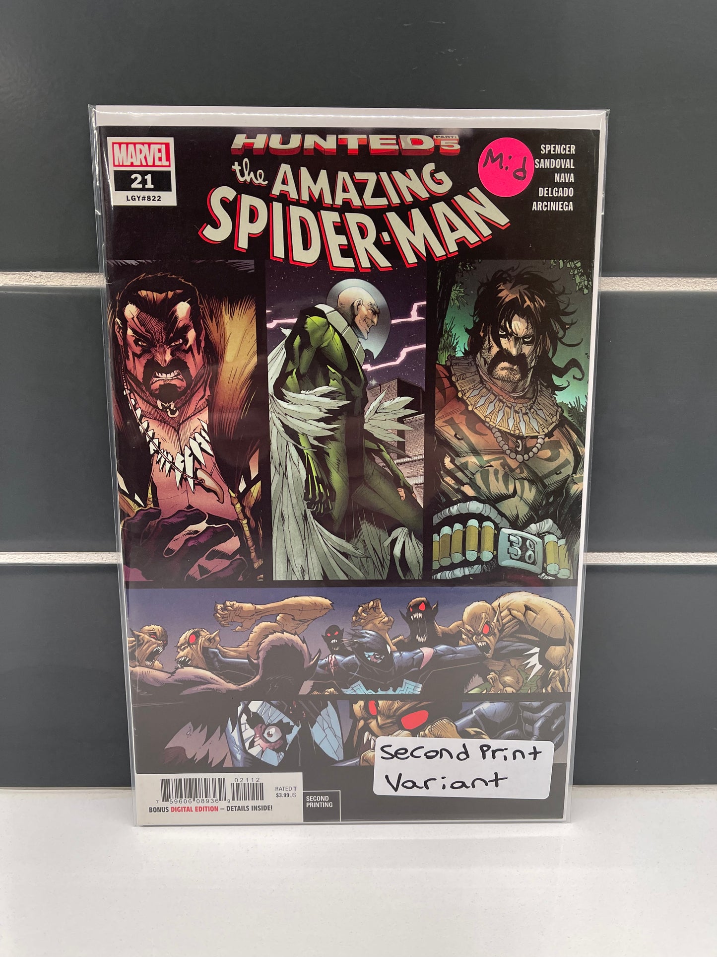 Amazing Spider-Man 21 Second Print Variant (2019)