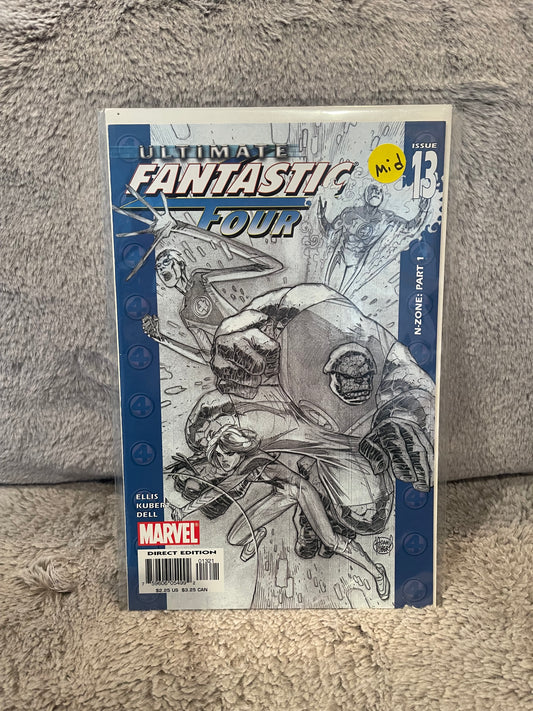 Ultimate Fantastic Four 13 Sketch Variant