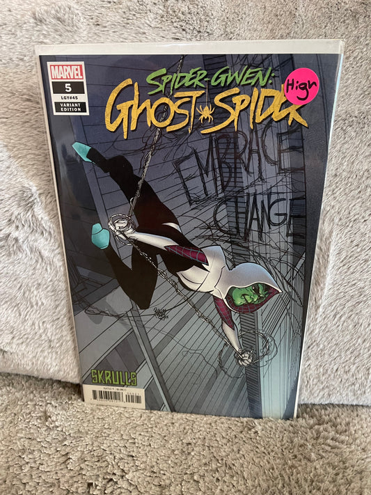 Spider-Gwen : Ghost Spider 5 Skrulls Variant (2019)