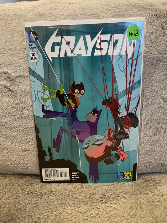 Grayson 10 Teen Titans Go Variant (2015)