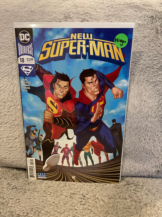 New Superman 18 Chang Variant (2018)