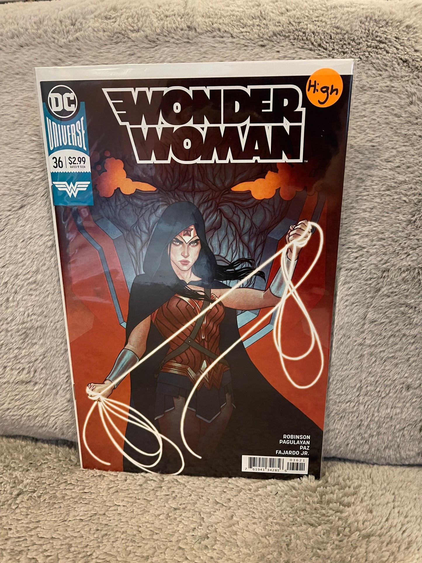 Wonder Woman 36 Frison Variant (2018)