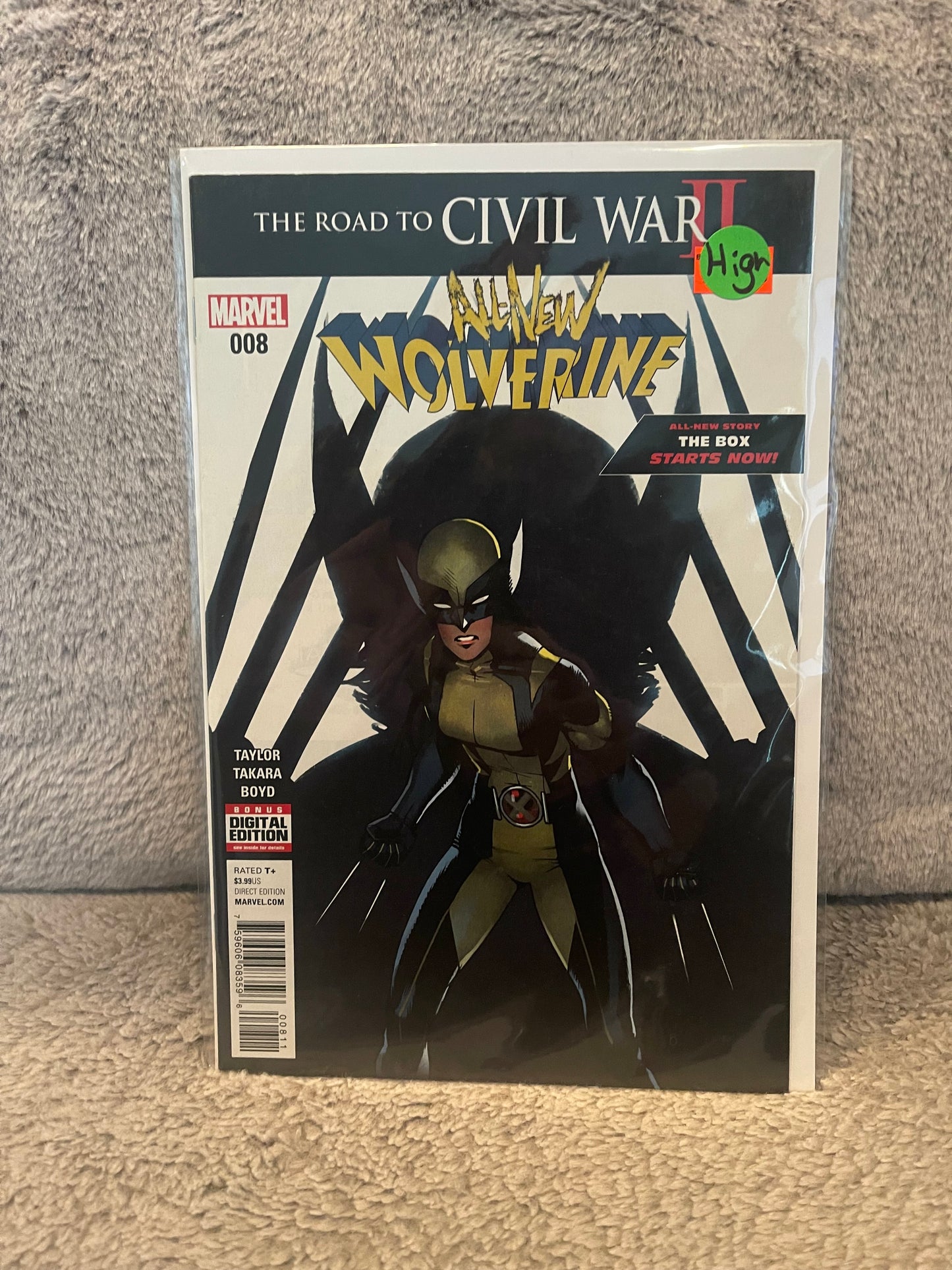 All New Wolverine 8 (High Grade)