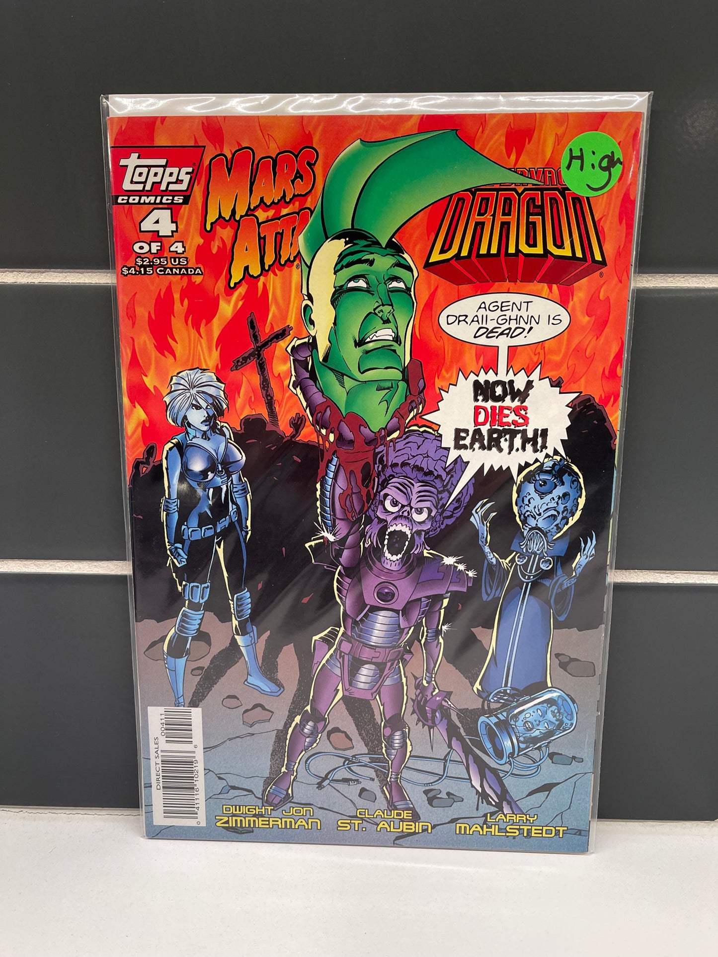 Mars Attacks The Savage Dragon 4 (1997)