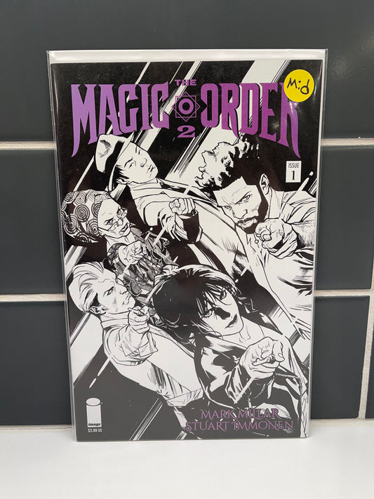 Magic Order Vol 2 #1 B & W Variant (2021)