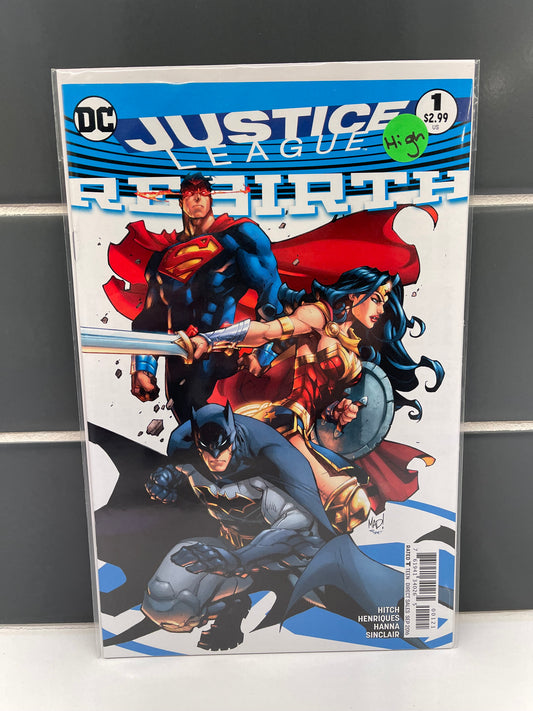 Justice League Rebirth 1 One-Shot Variant (2016)