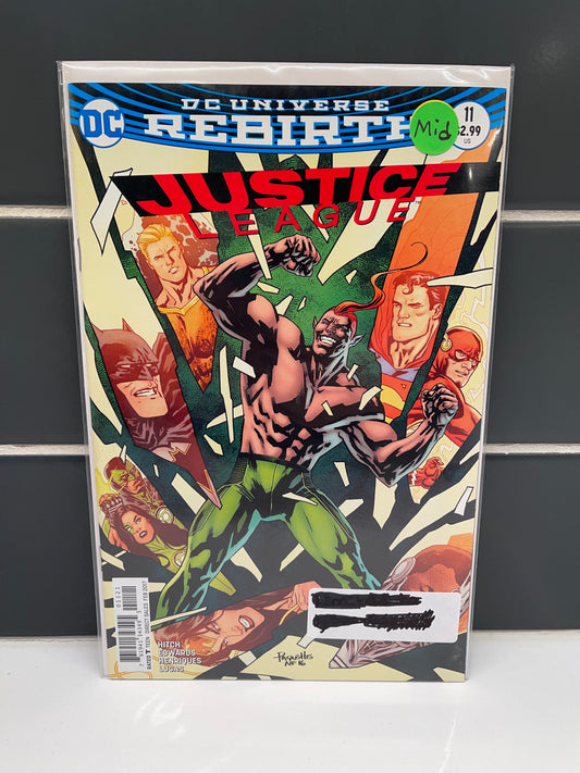 Justice League 11 Paquette Variant (2017)