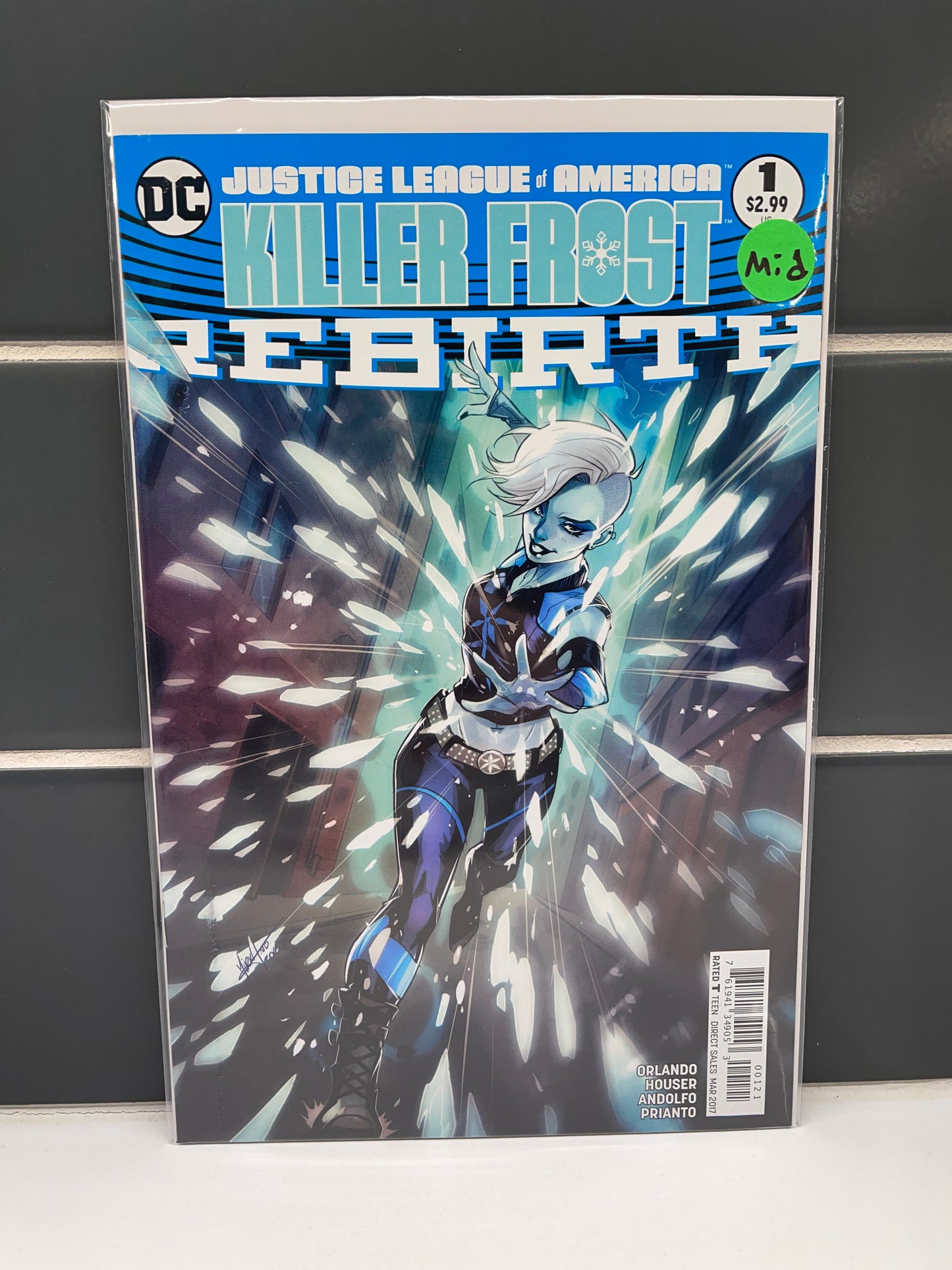 Justice League of America Killer Frost Rebirth 1 One-Shot Variant (2017)