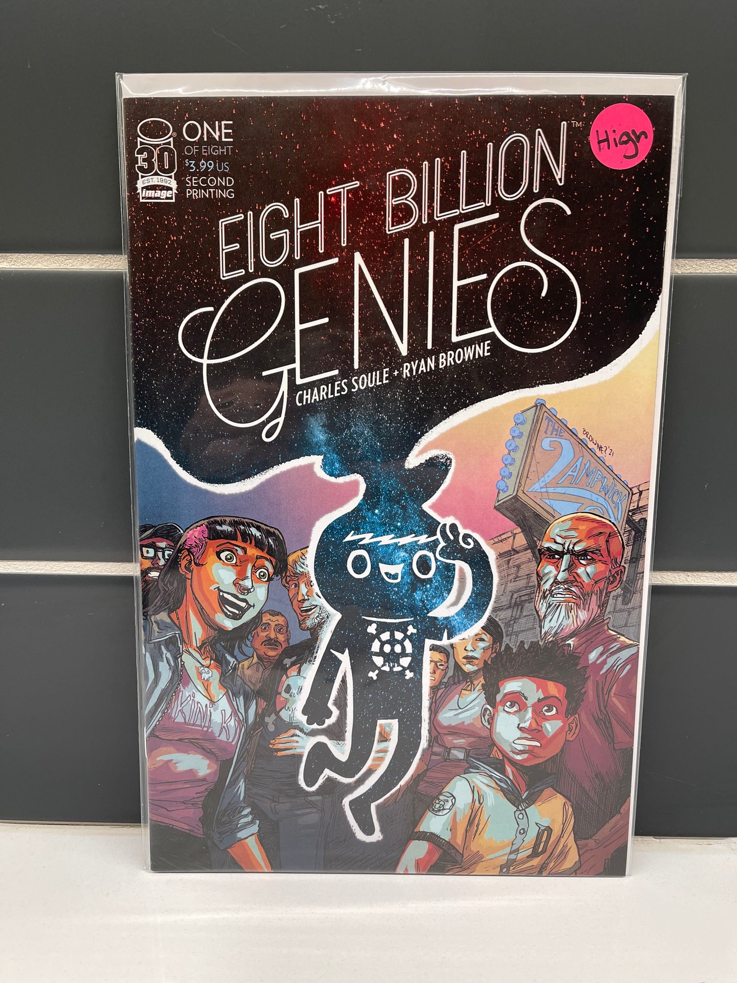 Eight Billion Genies 1 Second Print Variant (2022)