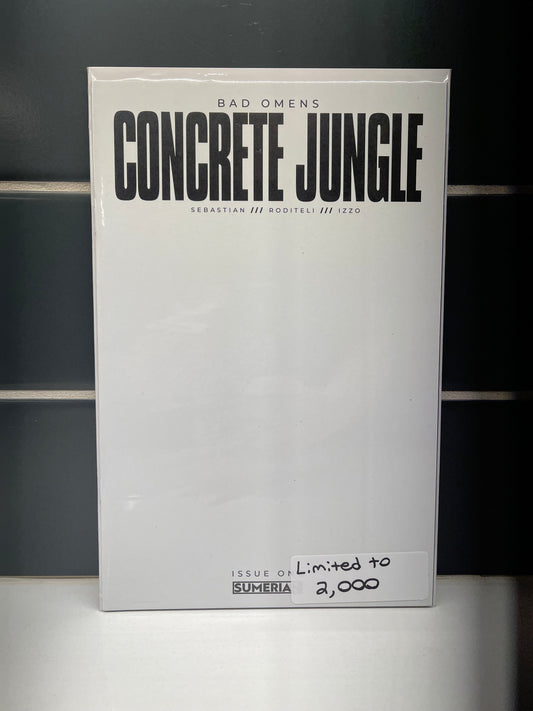 Bad Omens Concrete Jungle 1 Blank Variant (2023)