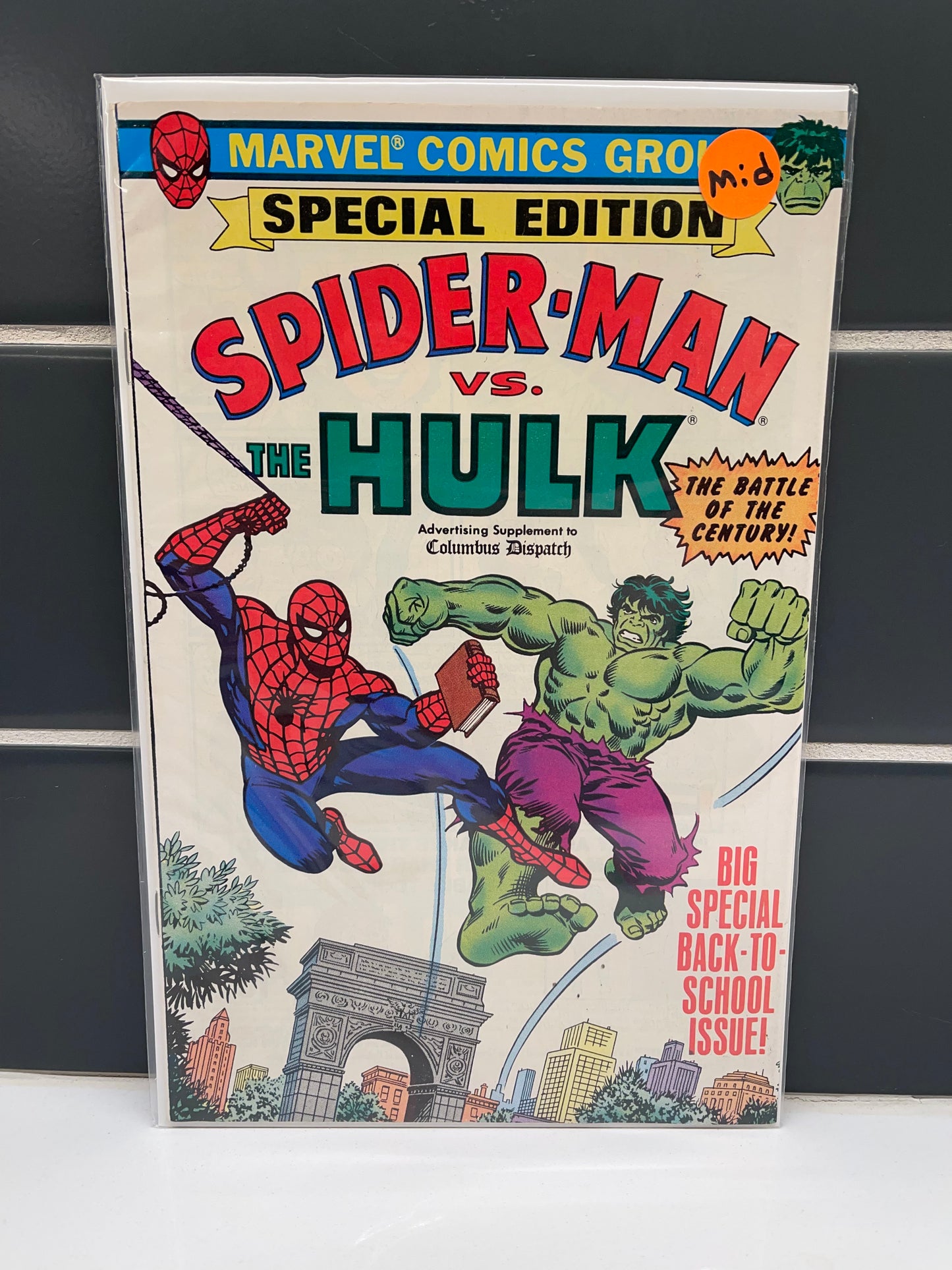 Spider-Man vs. the Hulk Columbus Dispatch Giveaway 1 (1979)