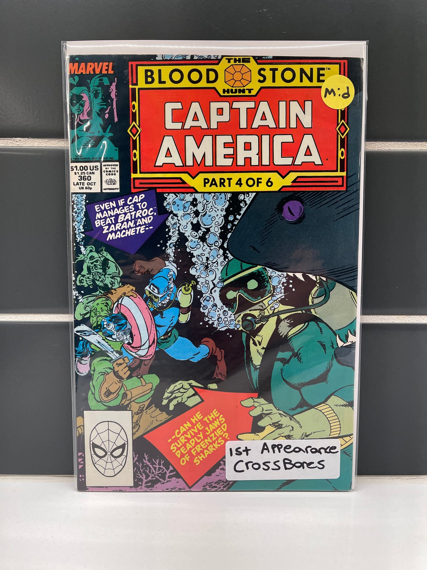 Captain America 360 (1989) *key*