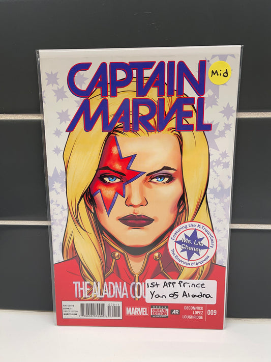 Captain Marvel 9 (2015) *key*