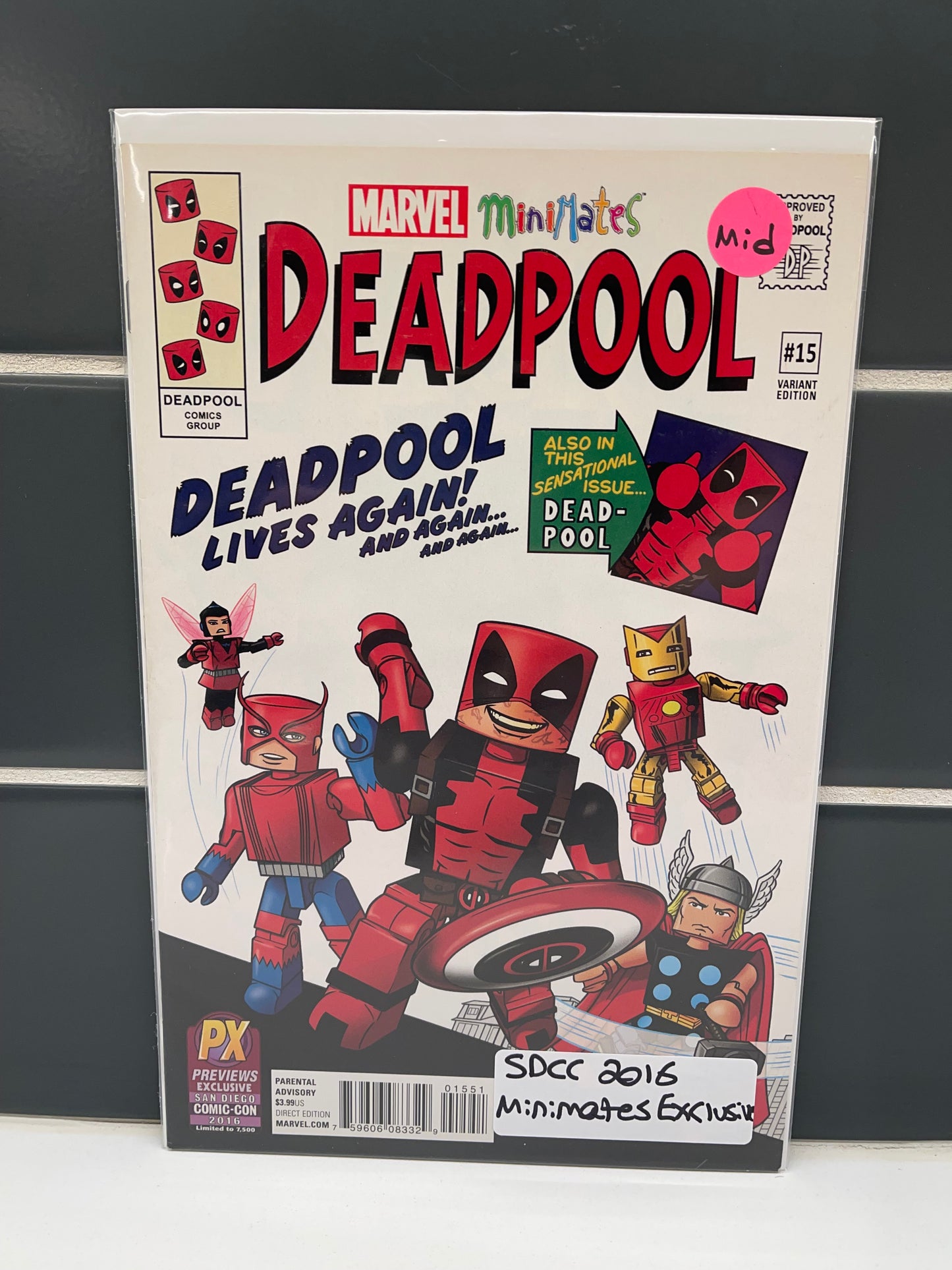 Deadpool 15 Minimates SDCC Exclusive Variant (2016)