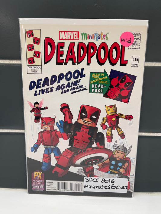 Deadpool 15 Minimates SDCC Exclusive Variant (2016)