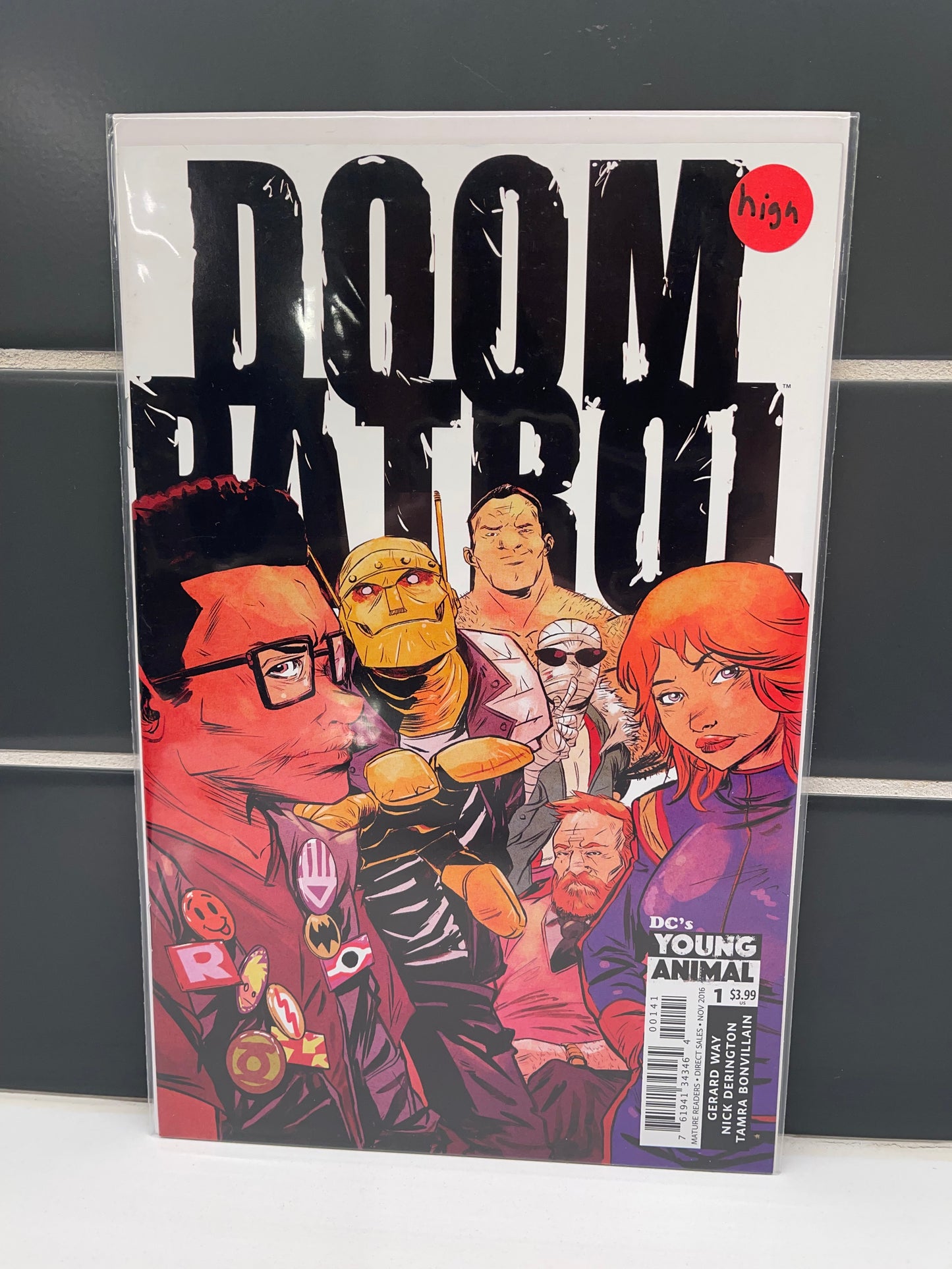 Doom Patrol 1 Greene Variant (2016)