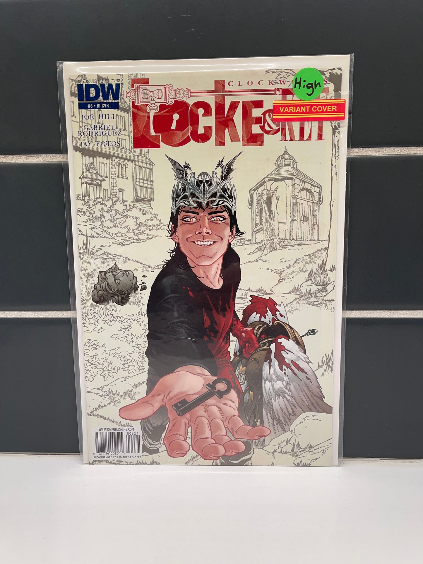 Locke and Key Clockworks 6 Variant (2012)