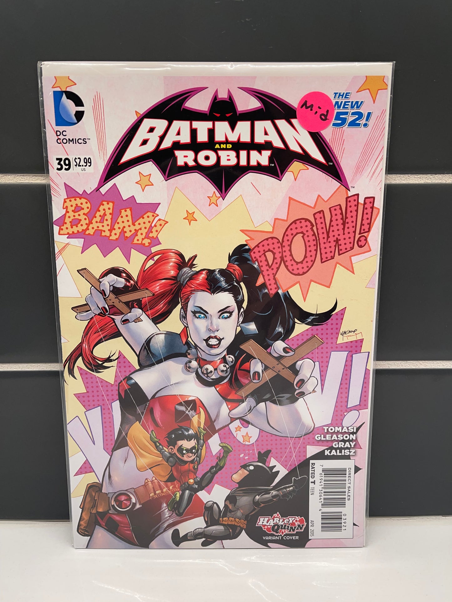 Batman and Robin 39 Harley Quinn Variant (2015)