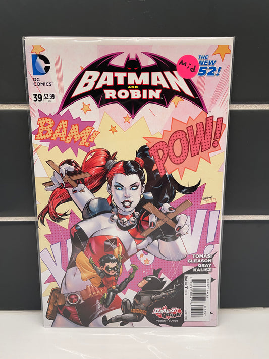 Batman and Robin 39 Harley Quinn Variant (2015)