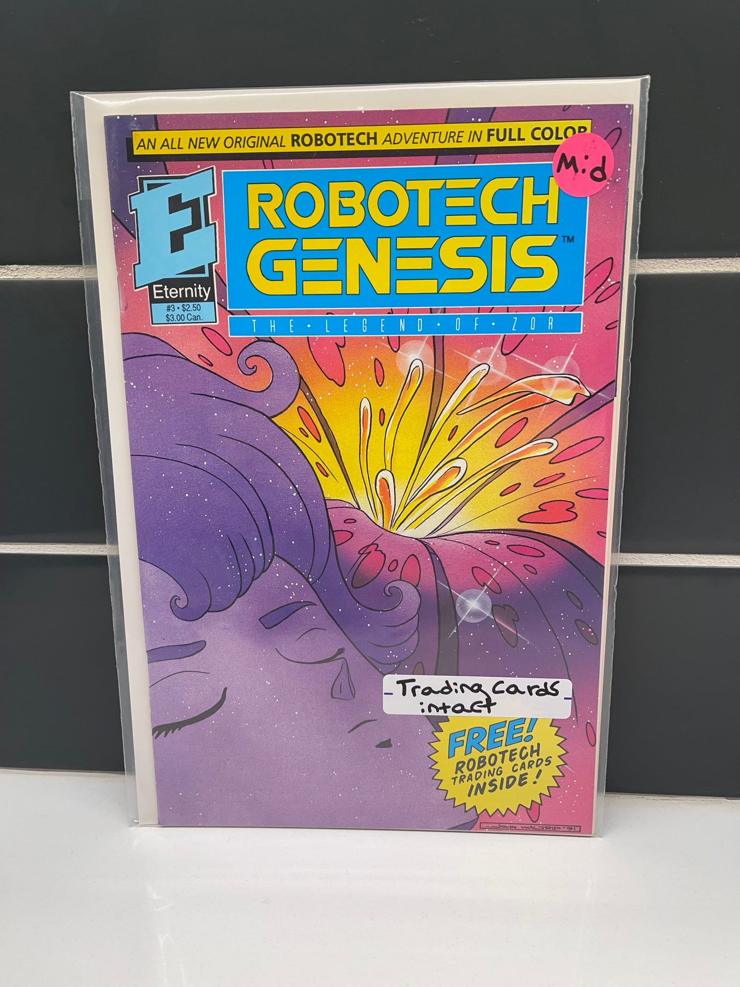 Robotech Genesis Legend of Zor 3 (Trading Cards Intact) (1992)