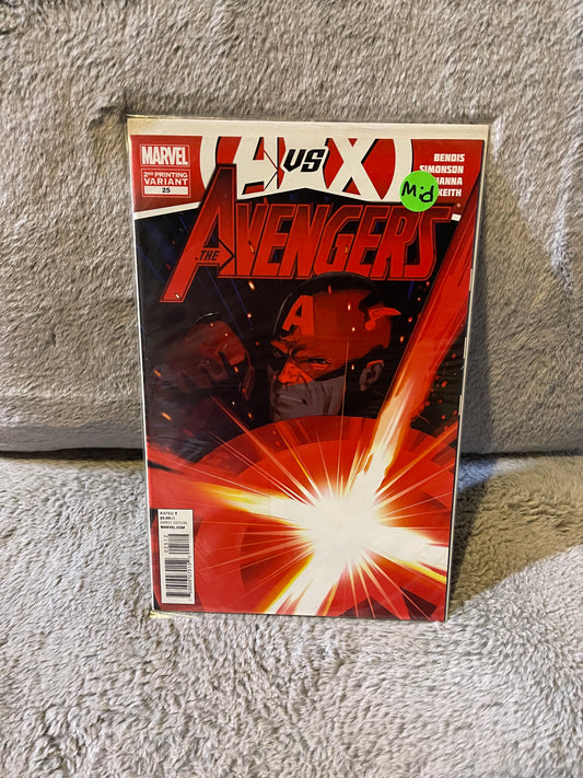 Avengers 25 (2010) Second Printing Variant